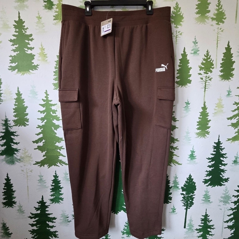 PUMA Mid Rise Straight Active Cargo Pant